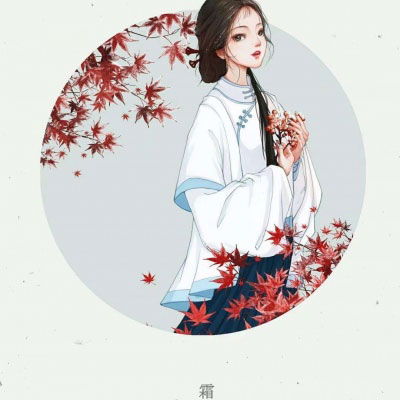 女生头像古风唯美清纯古风二次元意境头像