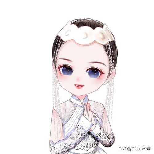 你的微信头像该换啦,减龄气质女生的真人手绘头像,准备迎接2022