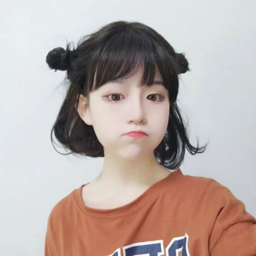 女生头像你短发的样子真好看