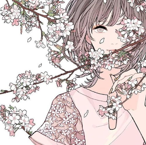 唯美二次元插画女孩为什么要独立自信的气质才是最美的