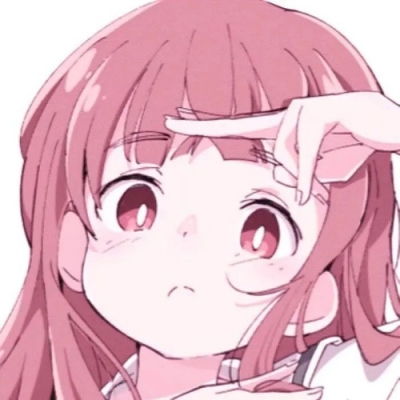 卡哇伊萌萌粉色系二次元动漫女生头像少女心萌动的卡通女头