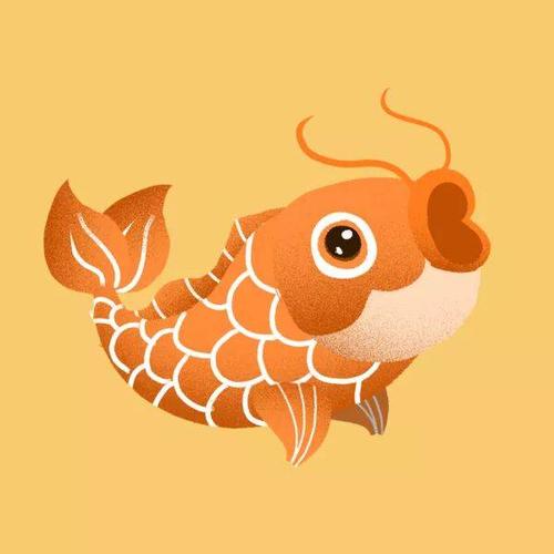 锦鲤头像图片吉利,可爱锦鲤微信头像吉利