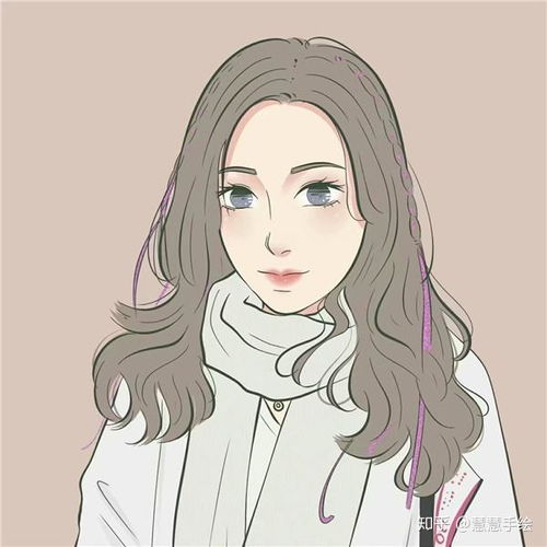 卡通手绘头像女可爱好看的动漫头像手绘适合永久做头像的图片