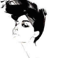 彩绘气质插画女生头像微信头像图片大全