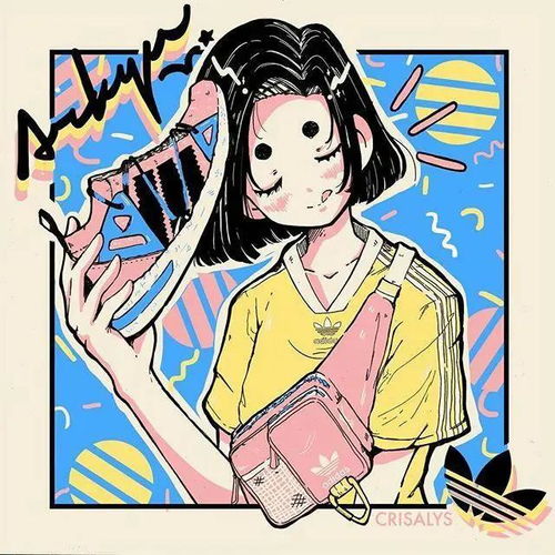 个性甜酷少女,插画师crisalys作品欣赏