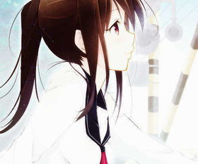 有类似的侧脸女生小清新图片吗..