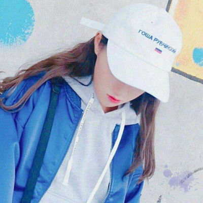 蓝色头像女2020蓝色系女生头像高清