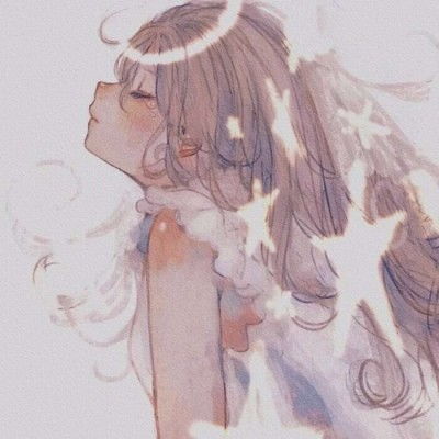 唯美风动漫女生头像