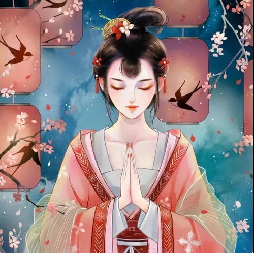 古风动漫女生头像玉容寂寞泪阑干,梨花一枝春带雨