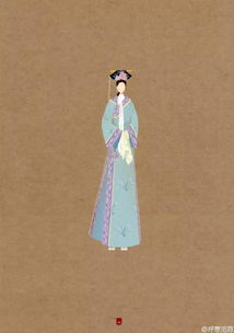 唯美古风插画头像女生新年