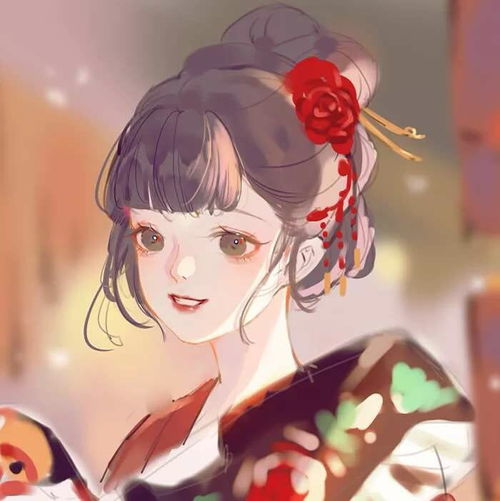 动漫头像高清无水印动漫女头