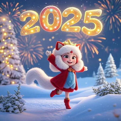 2025年新年快乐图片朋友圈2025年跨年图片元旦图片2025最火图片