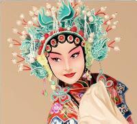 唯美戏子花旦图片超清微信头像图片大全