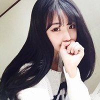 长发空气刘海女生头像微信头像图片大全