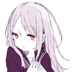 二次元唯美个性女生头像