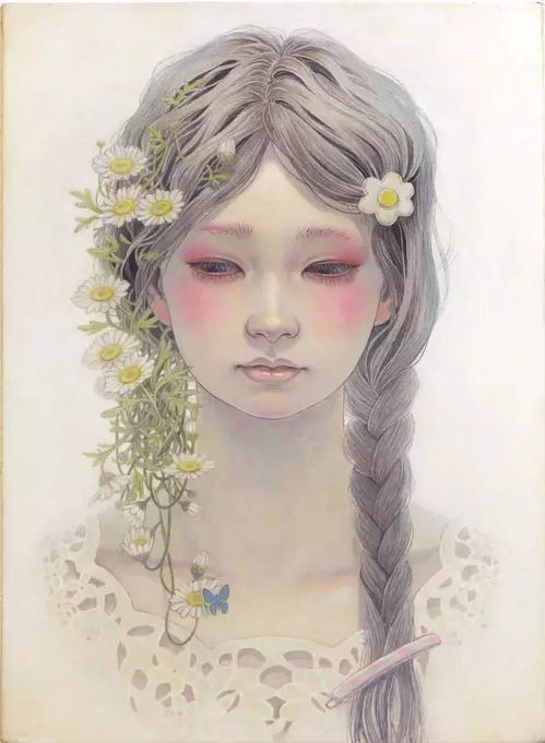 邪魅女生头像打女