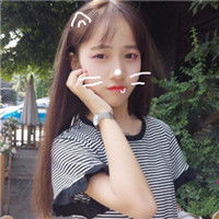 可爱清纯无辜的少女头像清新少女
