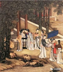古字画里的七夕,美醉了