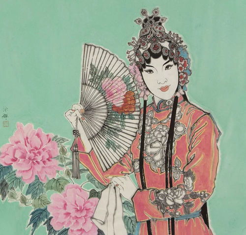 笔墨严谨形神兼备徐辉戏曲人物画作品赏析