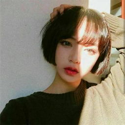 好看有气质的美女头像短发2018个性没有人一路单纯到底