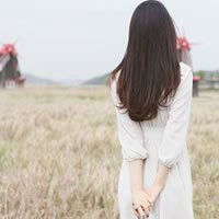 灰白头像动漫女生头像背影微信头像图片大全
