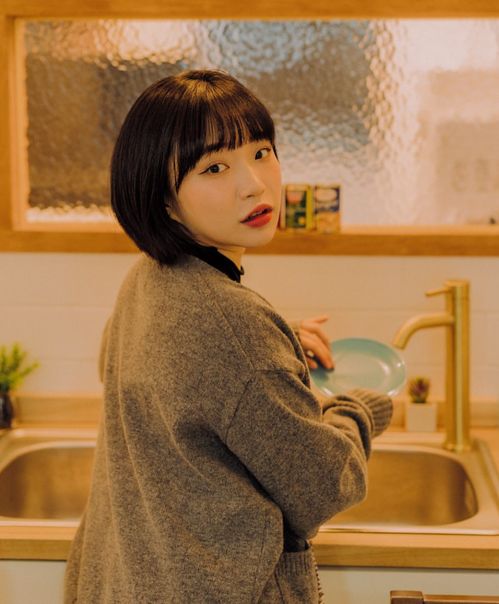 文艺范女生短发,清纯又迷人