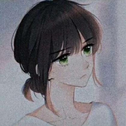 qq头像动漫女生可爱你的以后都不会有我