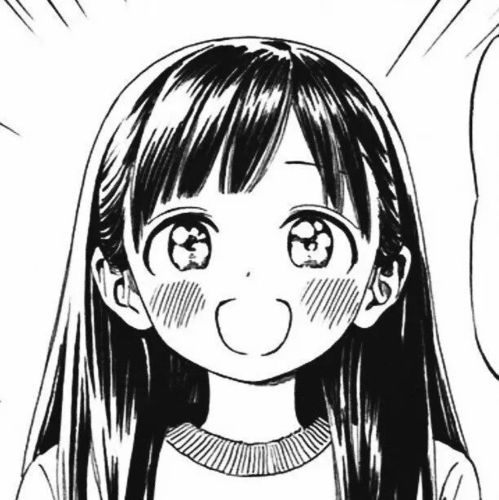 想成为你的例外和最爱动漫黑白漫画女生头像