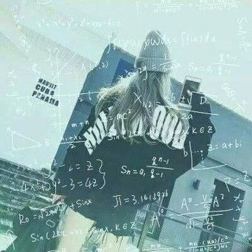 数学公式头像女生霸气学霸头像带公式