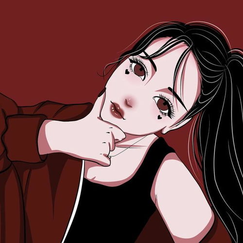 你一定会喜欢的手绘女生头像