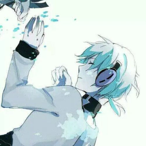 二次元高冷白色头像女银魂