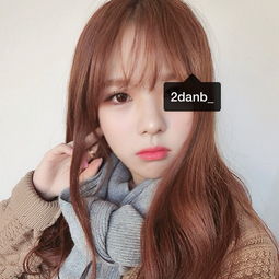 长发卷发空气刘海染发大卷波浪女生头堆糖,美好生活研究所