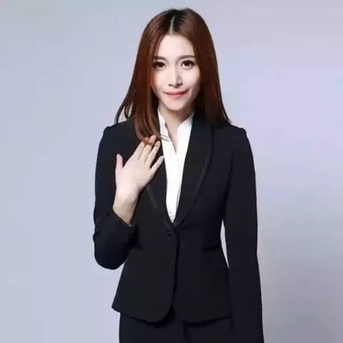 正装女生头像图片大全真人西装