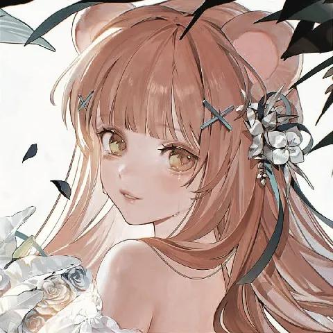 微信女生头像卡通韩版动漫少女