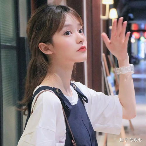 好看真人女头像可爱的卡通古风