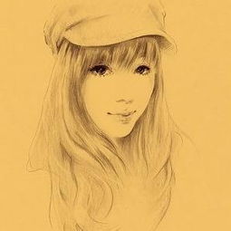 素描狂放画风图片微信头像图片大全