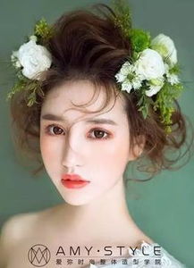 2017清新森系新娘造型美炸了