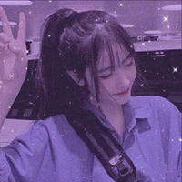 qq头像粉红色控女生