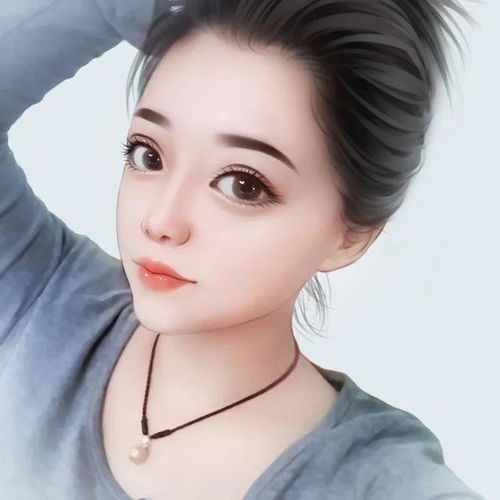 给自信的自己换个新头像吧,多款女生真人漫画头像,好看又有气质