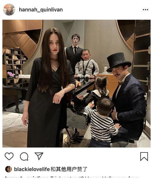 周董晒全家万圣节造型,意外曝光女儿正脸照,鼻子和昆凌真的好像