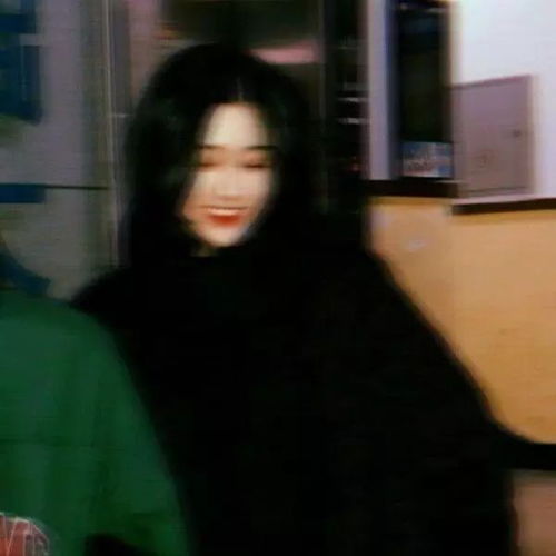 女生头像模糊女头