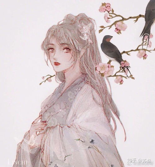有好看的古风漫画手绘女生头像吗