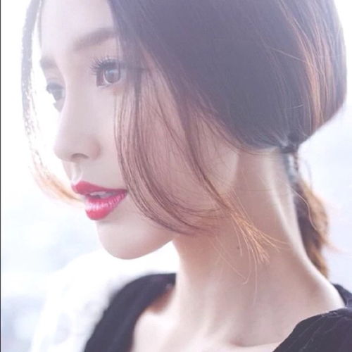 小孩个人头像可爱女杨颖