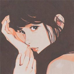 2018最新手绘女生头像唯美清新你可以幸福我愿意观望