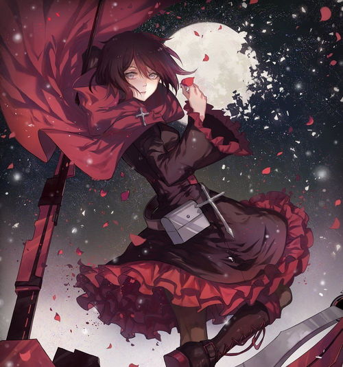 风格浓郁的二次元美少女同人插画,人物就像水晶拼合似的美