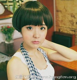 2013女生短发发型小清新短发