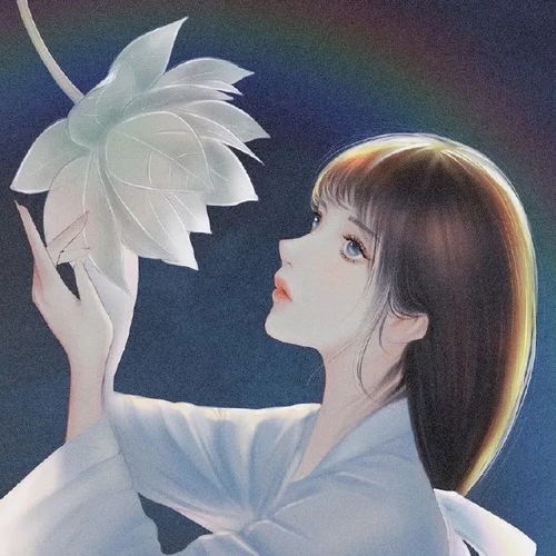 手绘女生头像