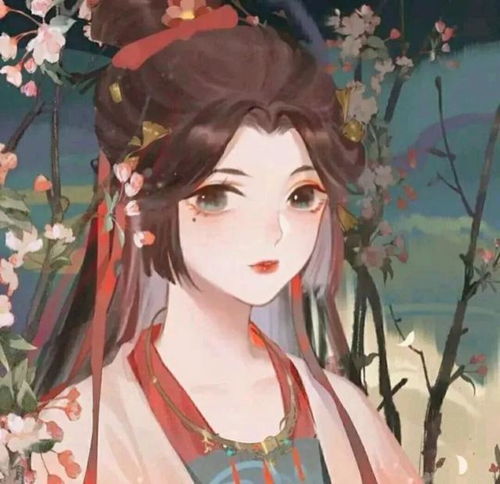仙气古风动漫头像女公主的梦境,藏着星星湖泊一片森林