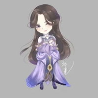 露娜紫霞仙子q版图片王者q版紫霞仙子图片