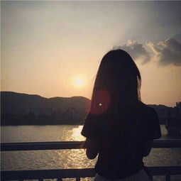 非主流情侣头像唯美落日图片2018我愿意陪你看尽世间的夕阳